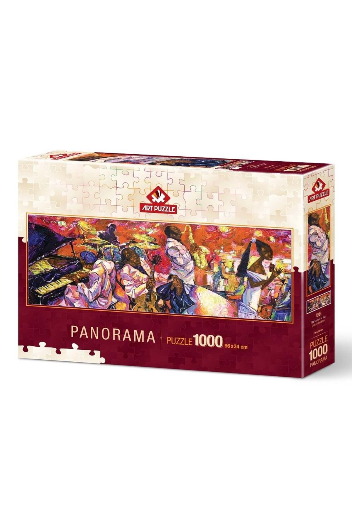 Art Puzzle Jazz'ın Renkleri 1000 Parça Panorama Puzzle - Fiyatı
