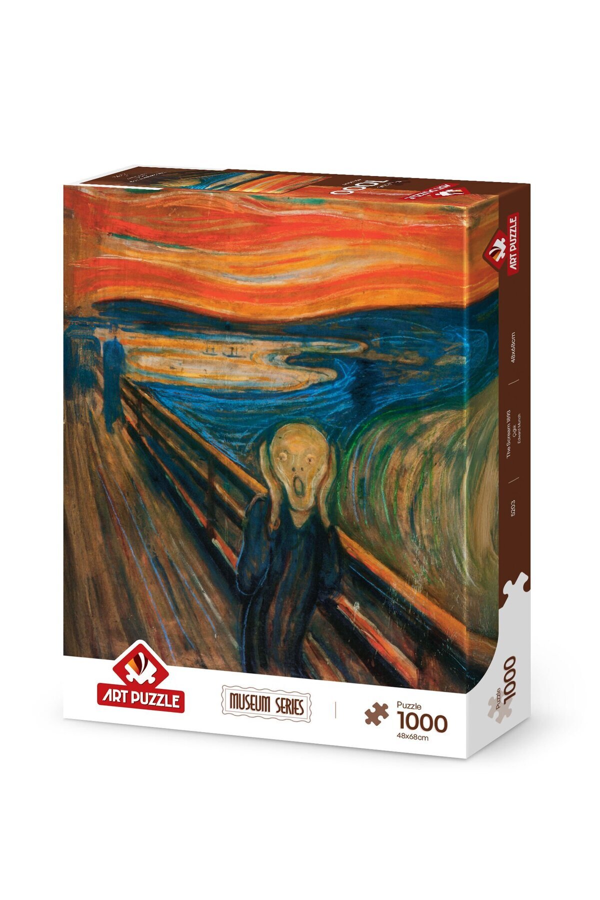 Art Puzzle Çığlık, 1893 1000 Parça Puzzle - Fiyatı, Yorumları