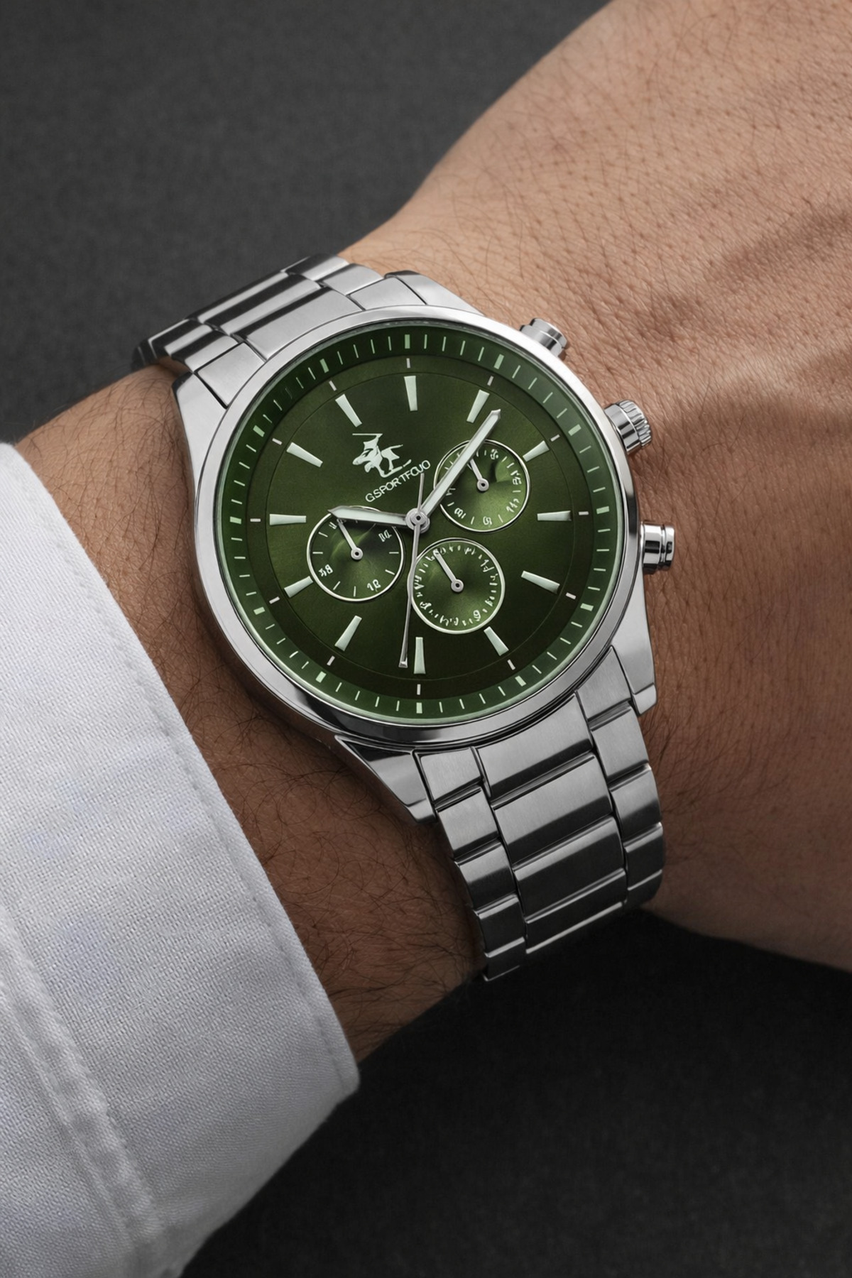 ساعت مچی مردانه - بند فولادی