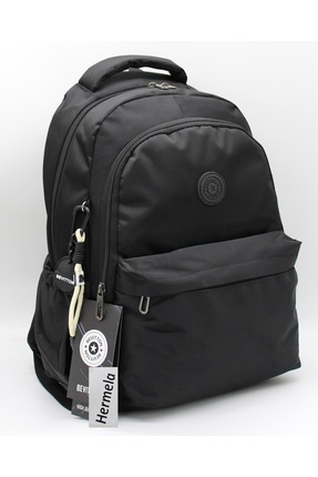 Bevitton Sırt Çantası Moden Suya Dayanıklı Siyah Okul & Sırt Çantası 2200
