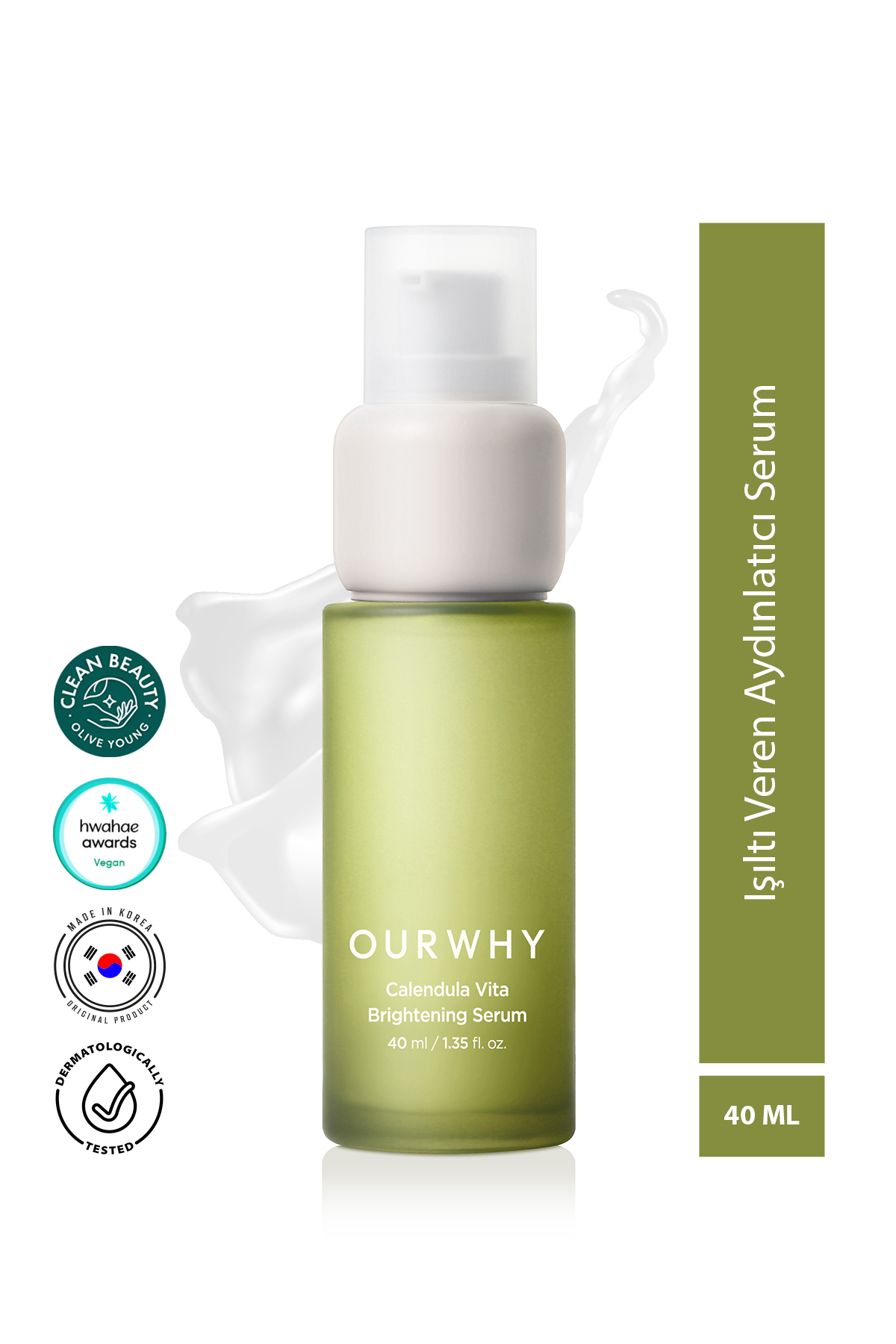 Ourwhy Calendula Vita Brightening Aydınlatıcı Cilt Tonu Eşitleyici Serum 40 ml — vita40