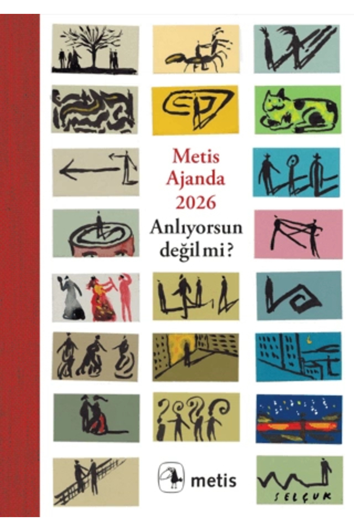 Metis Yayıncılık Metis Ajanda 2026 - Anlıyorsun Değil mi?
