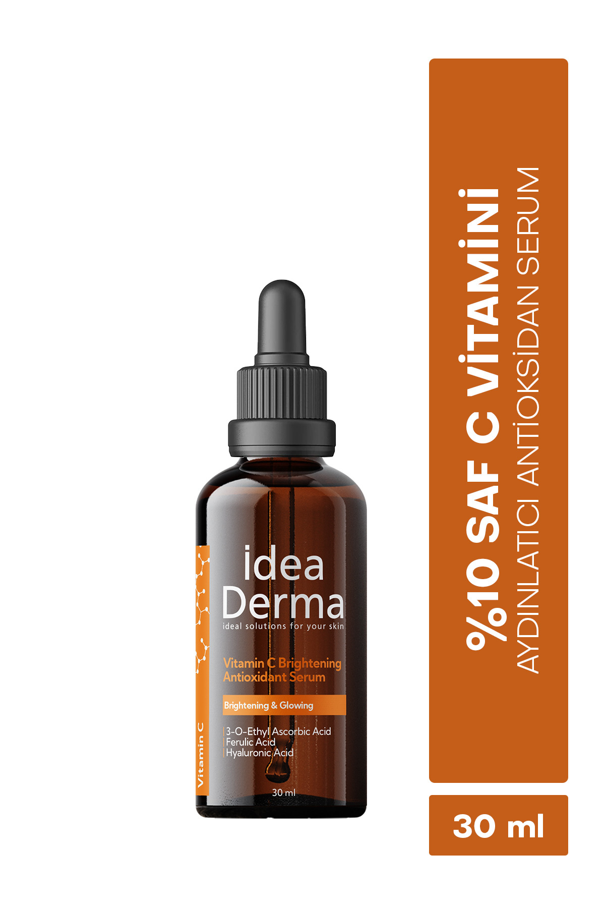 İdea Derma %10 Saf C Vitamini Serum 30 ml — 8684215390990