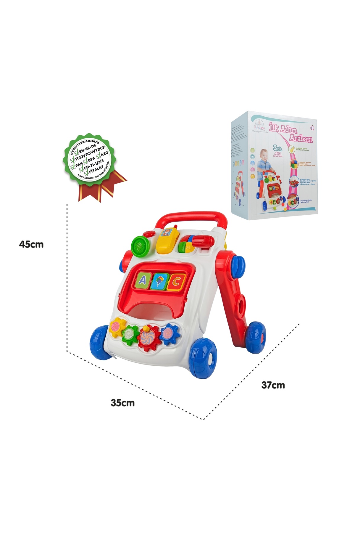 Genel Markalar BABYCİM İLK ADIM ARABAM - BİRLİKTOYS fotoğrafı 5 (önizleme)