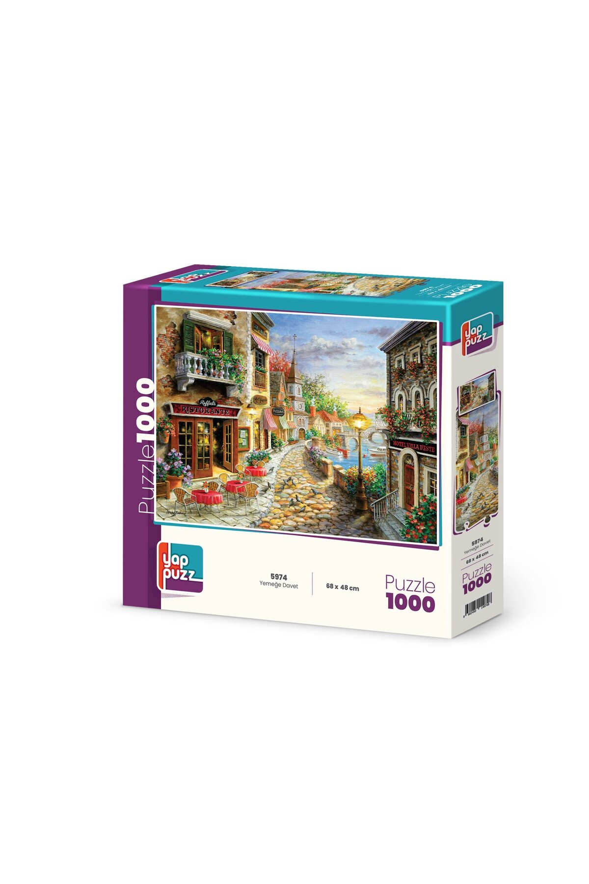 Yappuzz Yappuz Yemeğe Davet 1000 Parça Puzzle - Fiyatı, Yorumları