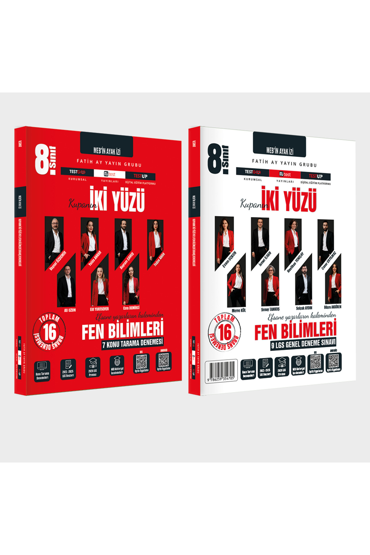 Anonim Yayıncılık FATİH AY YAYINLARI 8. SINIF 16'LI FEN BİLİMLERİ