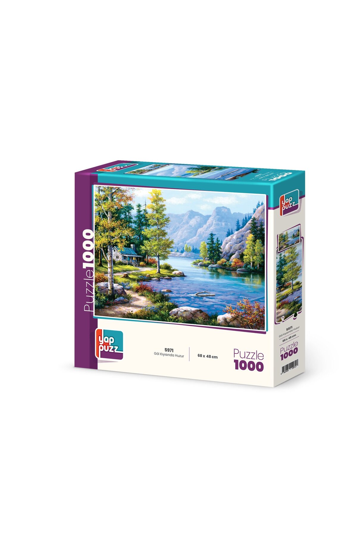 Yappuzz Yappuz Göl Kıyısında 1000 Parça Puzzle - Fiyatı, Yorumları
