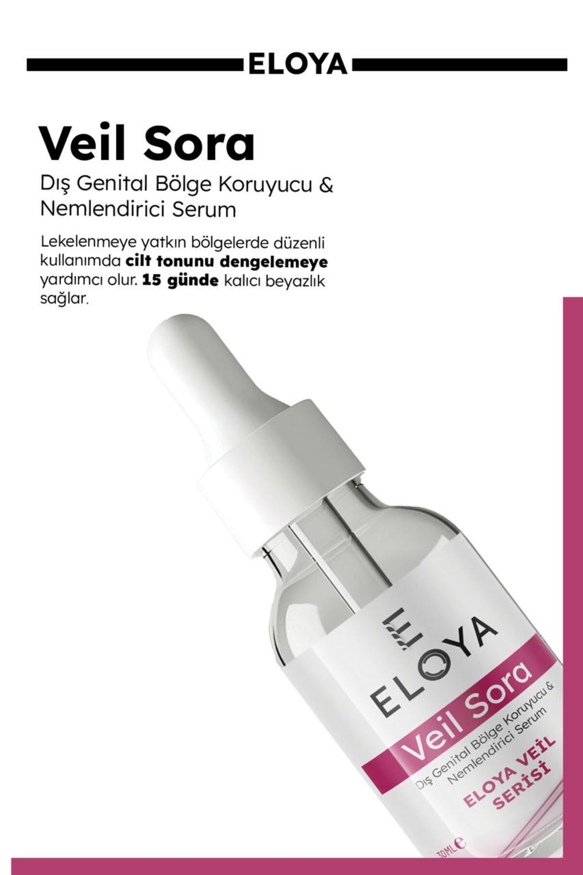 سرم ضد تیرگی ناحیه تناسلی و زیر بغل - رفع بوی بد و تنظیم رنگ پوست - Veil Sora 30 میلی لیتر - ELOYA00003 — تصویر 2 از 5