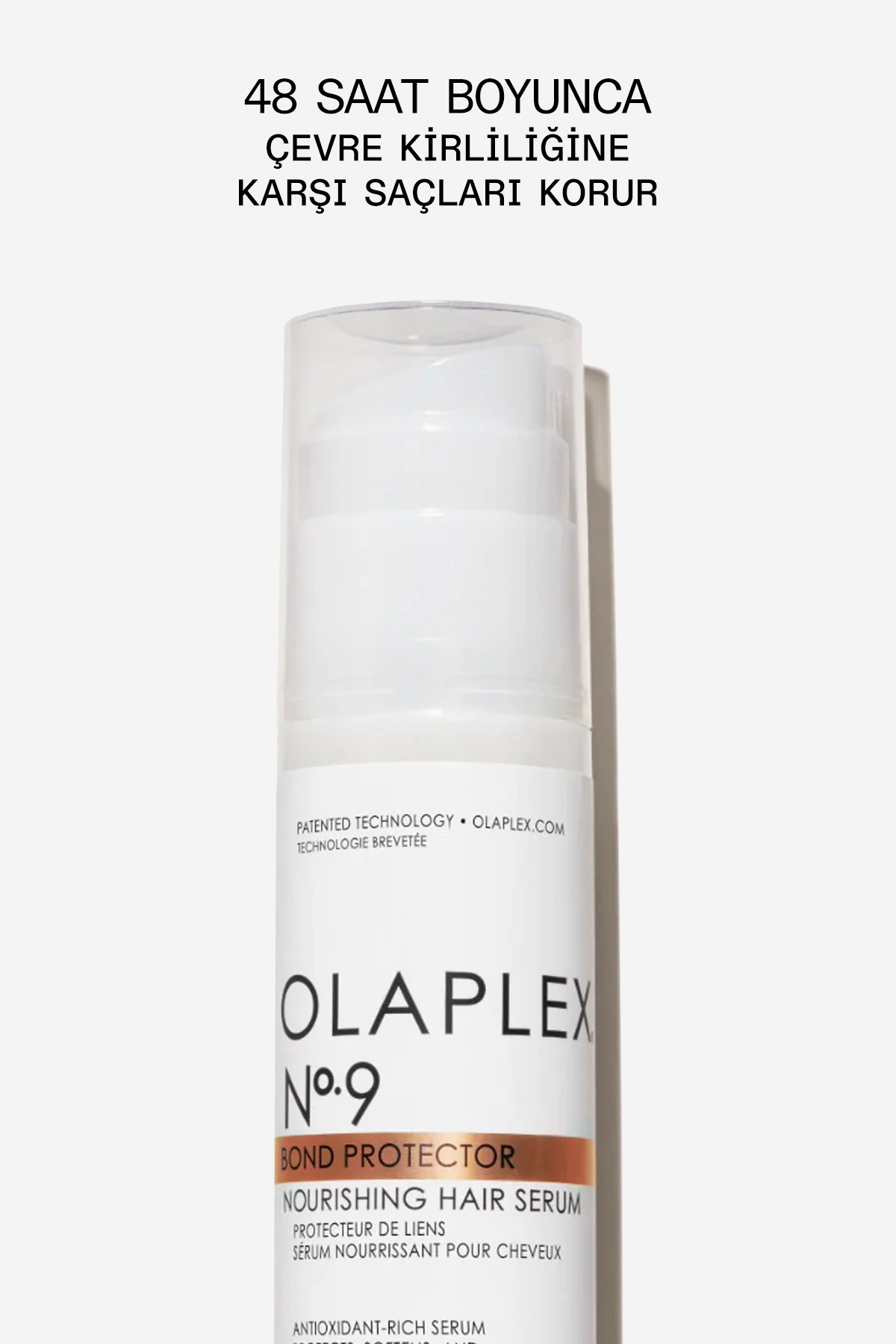 No.9 Bond Protector Nourishing Hair Serum - Isı Korumalı, Besleyici Saç Serumu 90ml — 850018802291 — تصویر 4 از 7