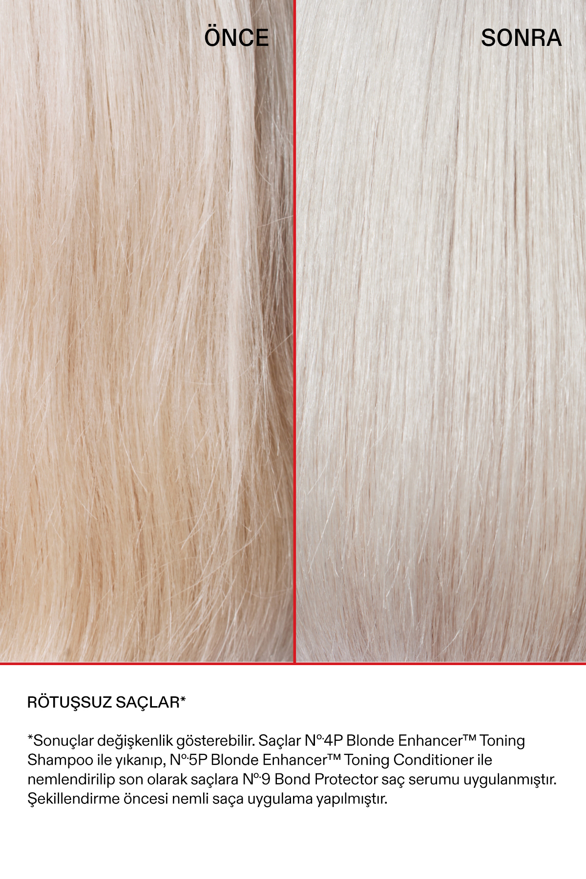 No.5P Blonde Enhancer Toning Conditioner - Renk Koruyucu Mor Saç Bakım Kremi 250ml — 20146290 — تصویر 7 از 8