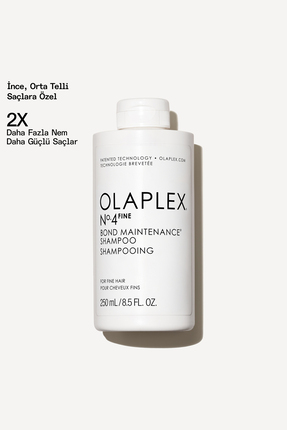 Olaplex No.4 Fine Bond Maintenance Shampoo - İnce Telli Saçlar İçin Bağ Güçle...
