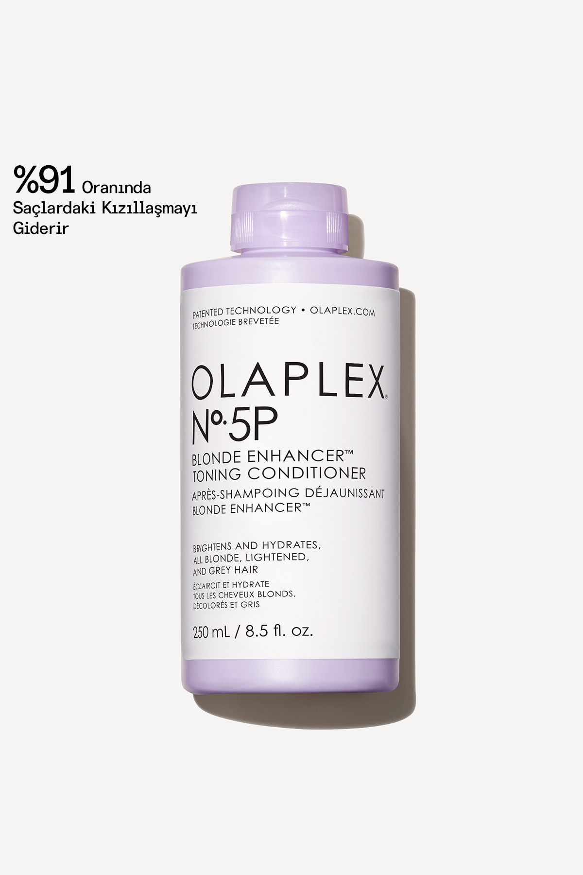Olaplex No.5P Blonde Enhancer Toning Conditioner - Renk Koruyucu Mor Saç Bakım Kremi 250ml — 20146290