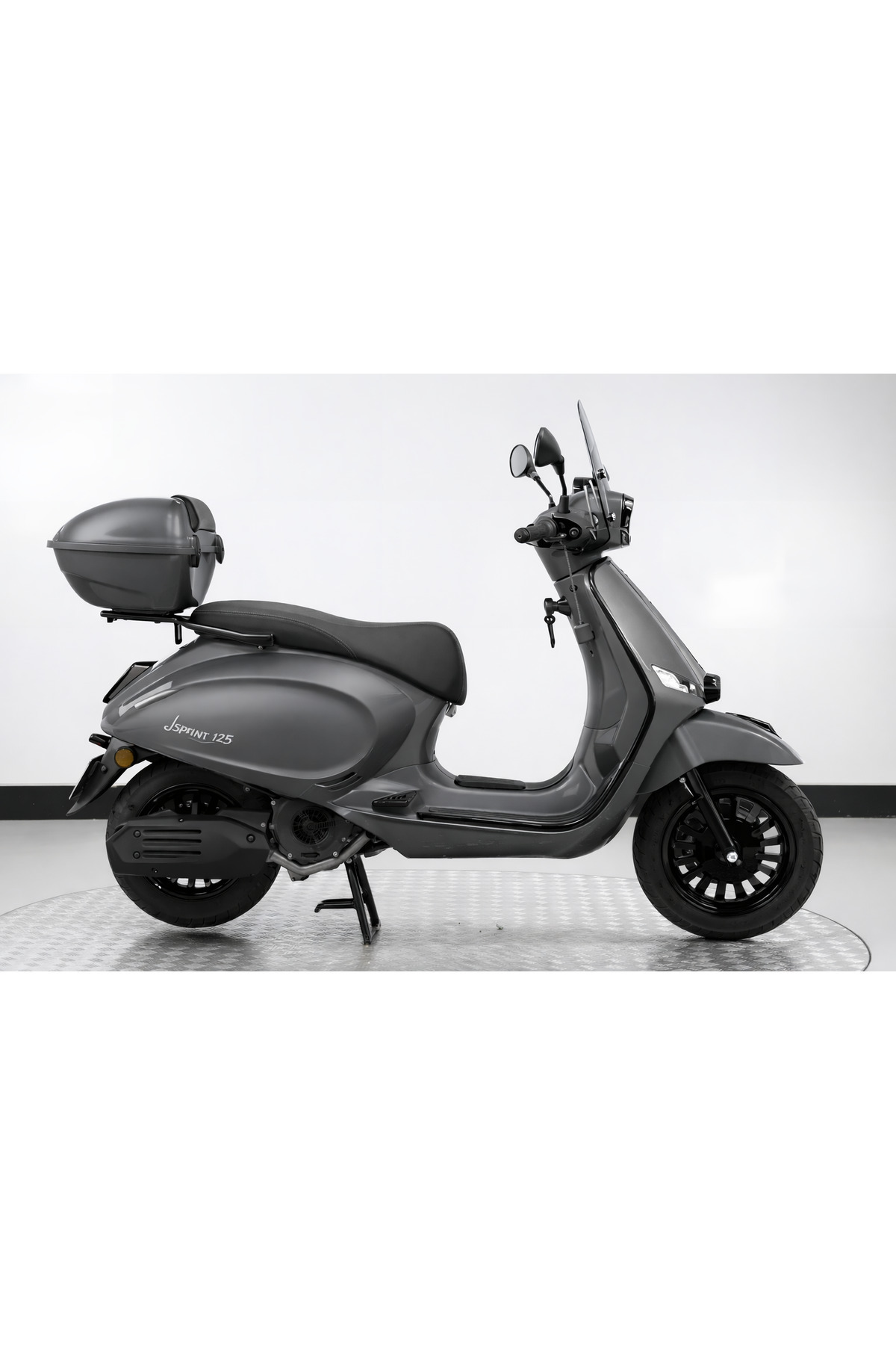 Mondial 125 Lungo Scooter Motosiklet Gri 2026 - MondiMotor