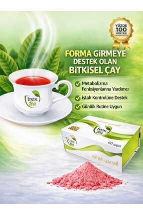 Trex Tea Karışık Bitki Çayı 60 lı Paket 1 Aylık Kullanım