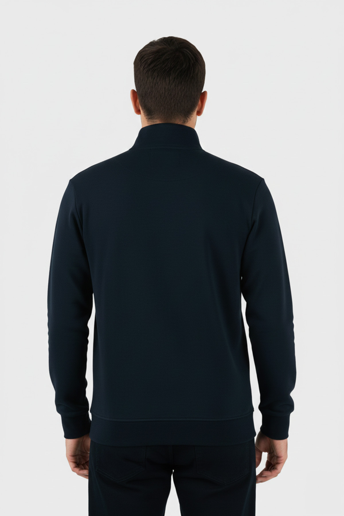 Buratti  Pamuk Karışımlı Regular Fit Dik Yaka Hırka Erkek HIRKA 5901223 - Görsel 6