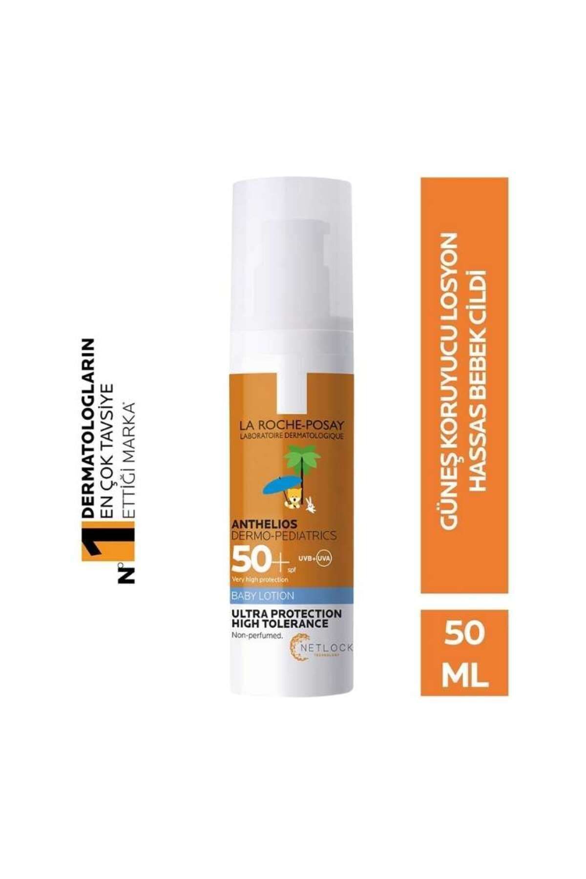 La Roche Posay ANTHELİOS DERMO PEDİATRİCS BABY SKİN BRİGHTENİNG SUNSCREEN LOTİON 50ML PSSN2560 fotoğrafı 2 (önizleme)