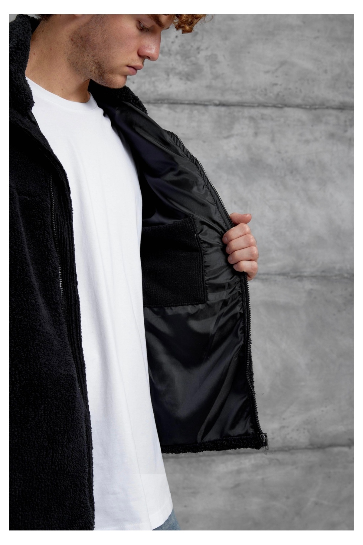 کاپشن مردانه یقه ایستاده | MATTİMODA LNS86076 TR - تصویر 5