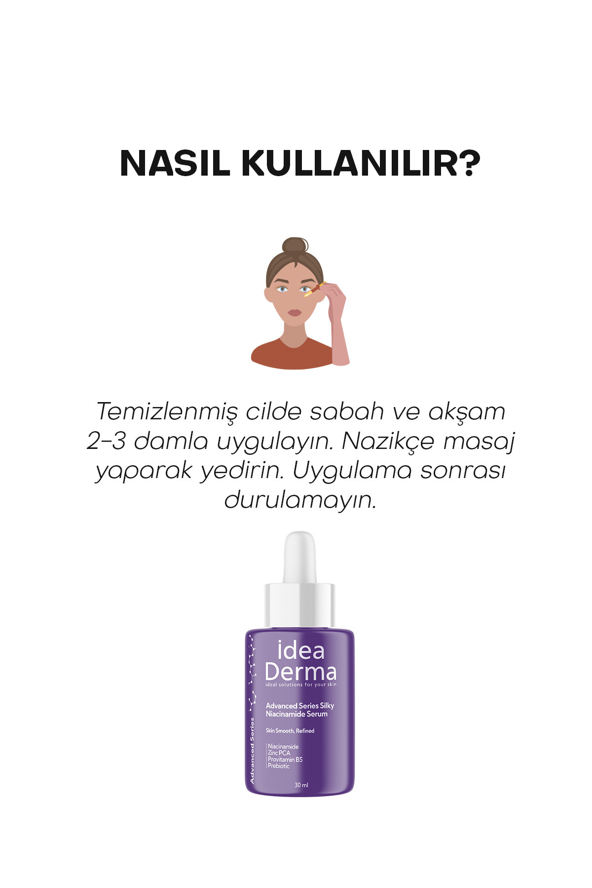 Advanced Series Silky Niacinamide Serum 30 ml — 8684215391027 — تصویر 4 از 5