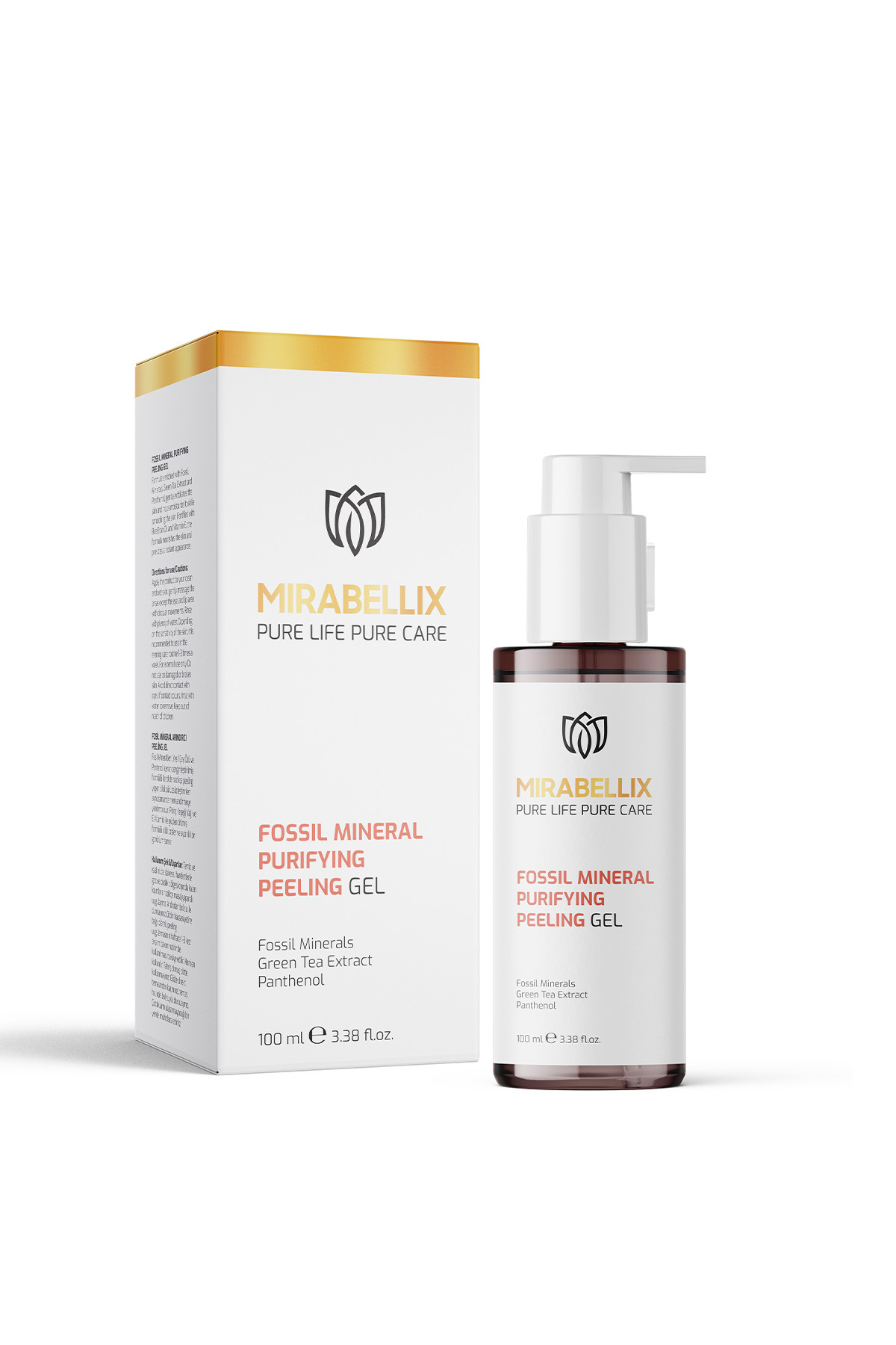 Fosil Mineral & Yeşil Çay Özlü Arındırıcı Peeling Yüz Yıkama Jeli – Pantenol ve Pirinç Kepeği Yağı D — TYC9ZQVSTN172468446401854 — تصویر 2 از 6