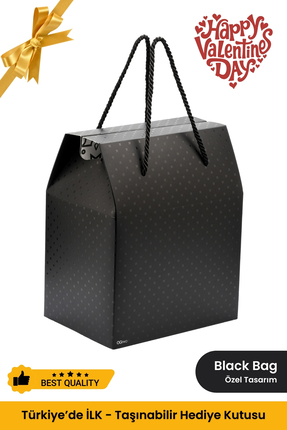 OGTWO Sevgililer Günü İçin Hediye Kutusu & Çanta Boş Karton Hediye Paketi Hed...