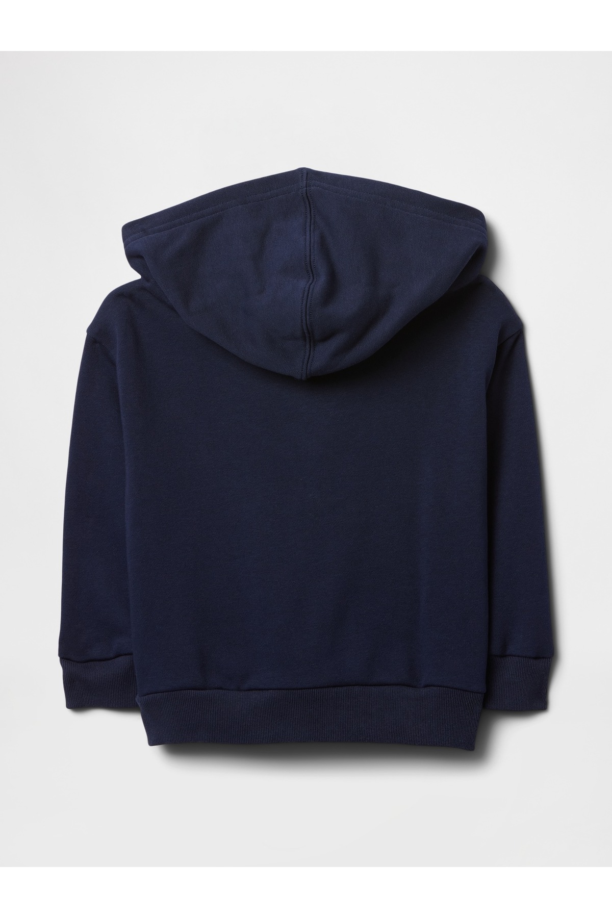 GAP Erkek Bebek Lacivert Logo Relaxed Fermuarlı Sweatshirt fotoğrafı 2 (önizleme)