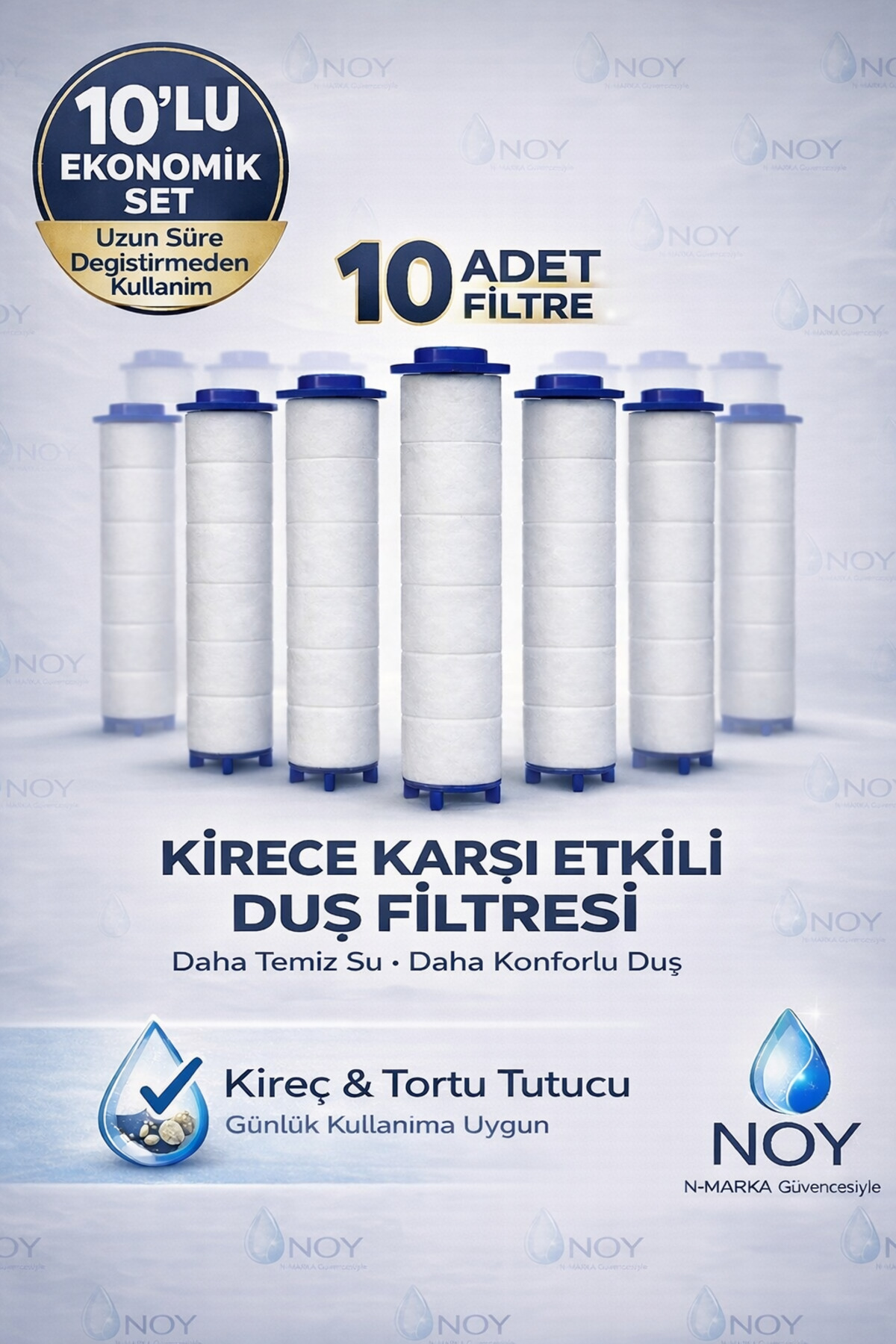 Shower Head COMPATIBLE Replacement Filter with Filter Lime Dirt Rust Preventive 10 Pieces