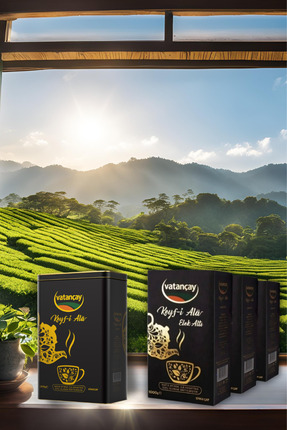 Vatan çay Vatançay Keyf-i Ala 4'lü Kutu Mayıs Çayı 4x1000gr Dökme 4000 gr