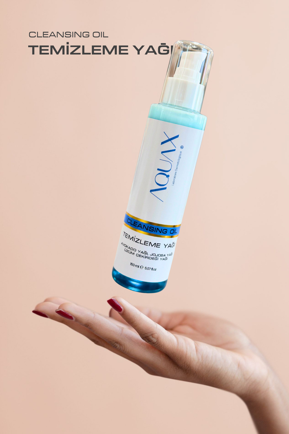 Besleyici Yüz Ve Vücut Temizleme Yağı 150 ml - Avokado, Jojoba Ve Üzüm Çekirdeği Yağı — TY9042 — تصویر 4 از 5
