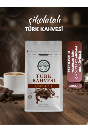 KAHVELOG Çikolatalı Türk Kahvesi 250gr(aromalı)