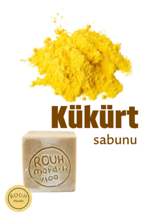 ROUH Mardin Kükürt Sabunu Ve Tedavisinde Için Doğal Sabun 105 - 115 G