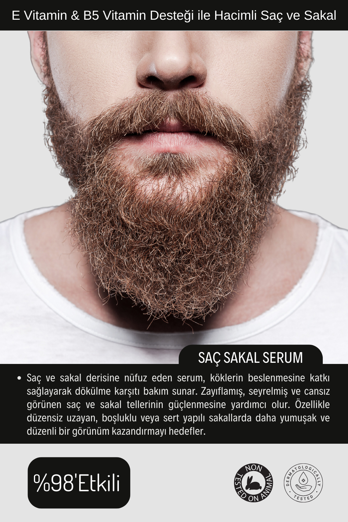 Saç– Destekli Serum 30 ml | Dökülme Karşıtı & Sıklaştırıcı — 2556731 — تصویر 3 از 6