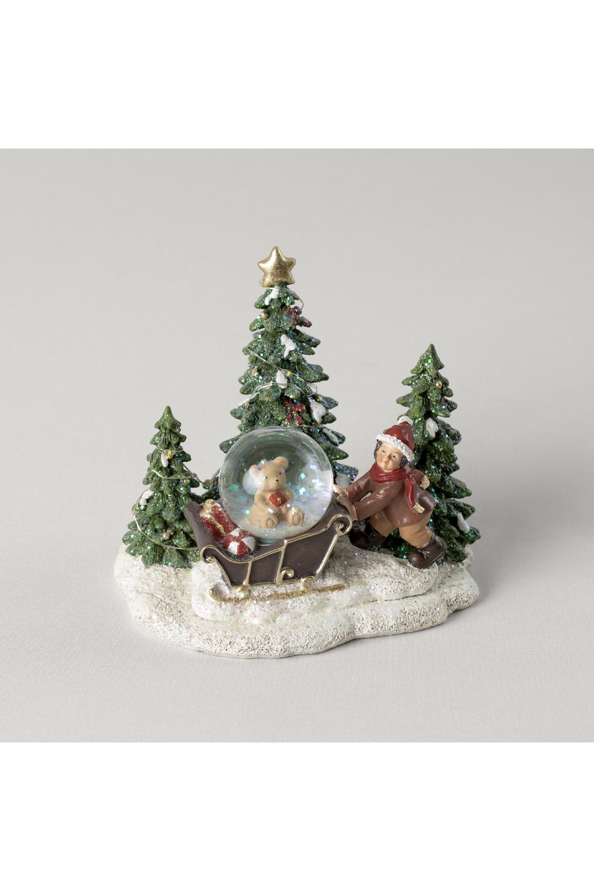 Joy Snow Globe Led Christmas Decor