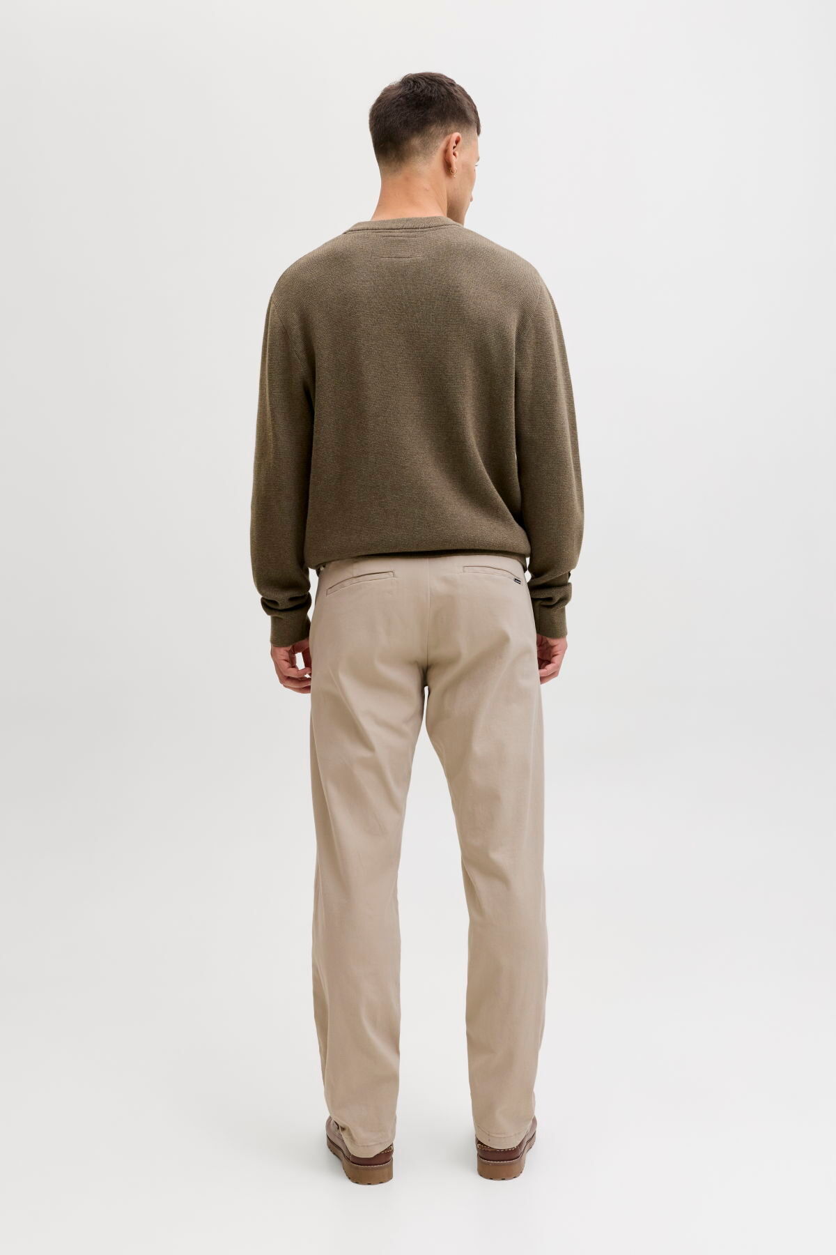 شلوار مردانه راسته فاق کوتاه | جک اند جونز Jack & Jones 12288462 - تصویر 3