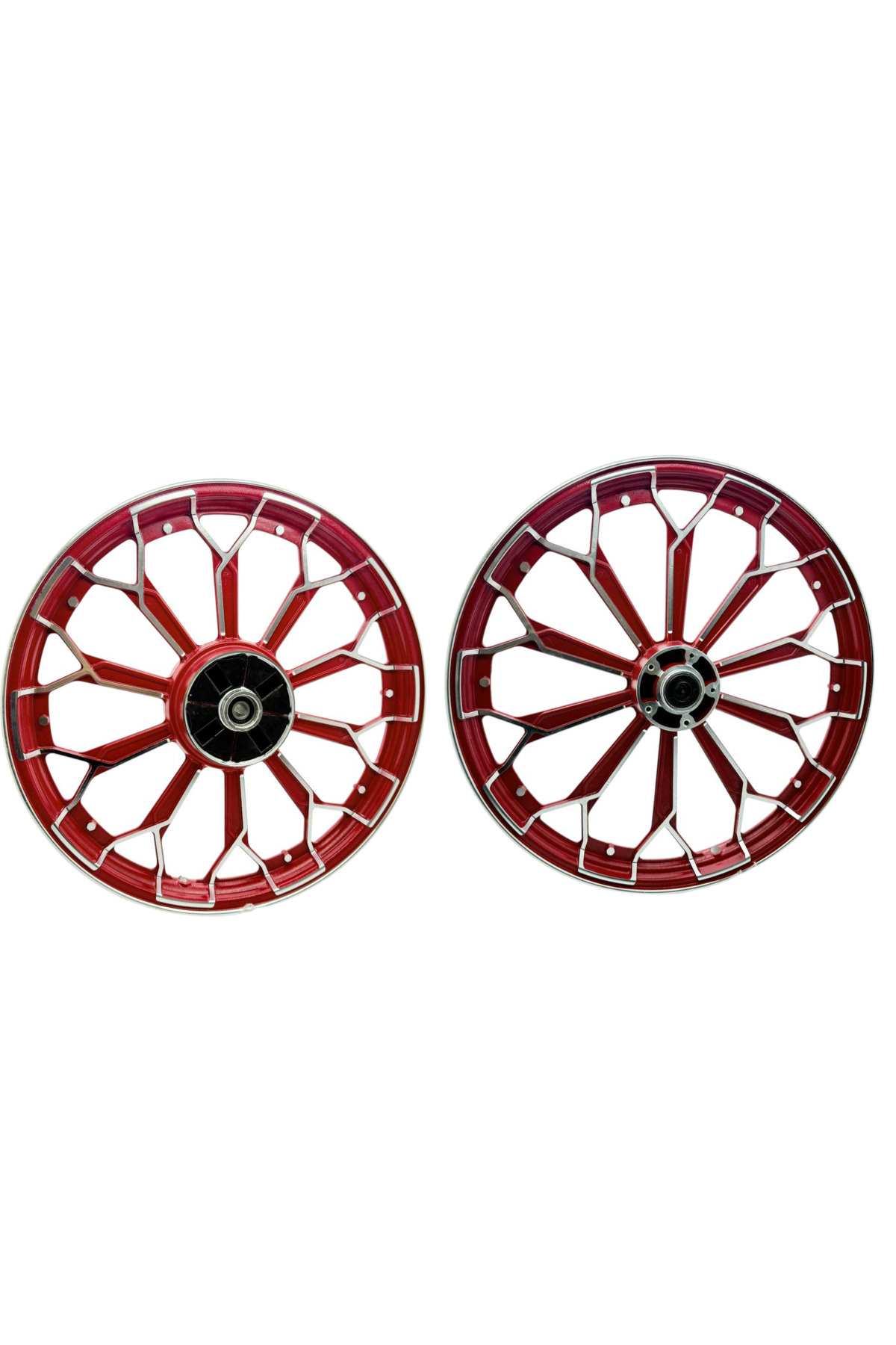 Matrix CG Uyumlu Yeni Nesil Kırmızı Örümcek Jant Takımı - Ön Arka Set