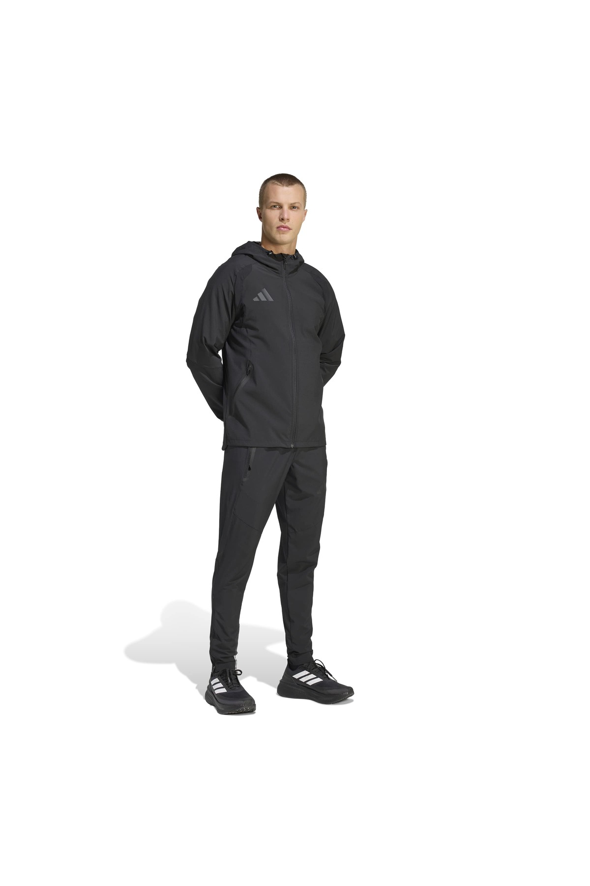 شلوار گرمکن ورزشی زنانه راسته | آدیداس adidas JVB31 - تصویر 3