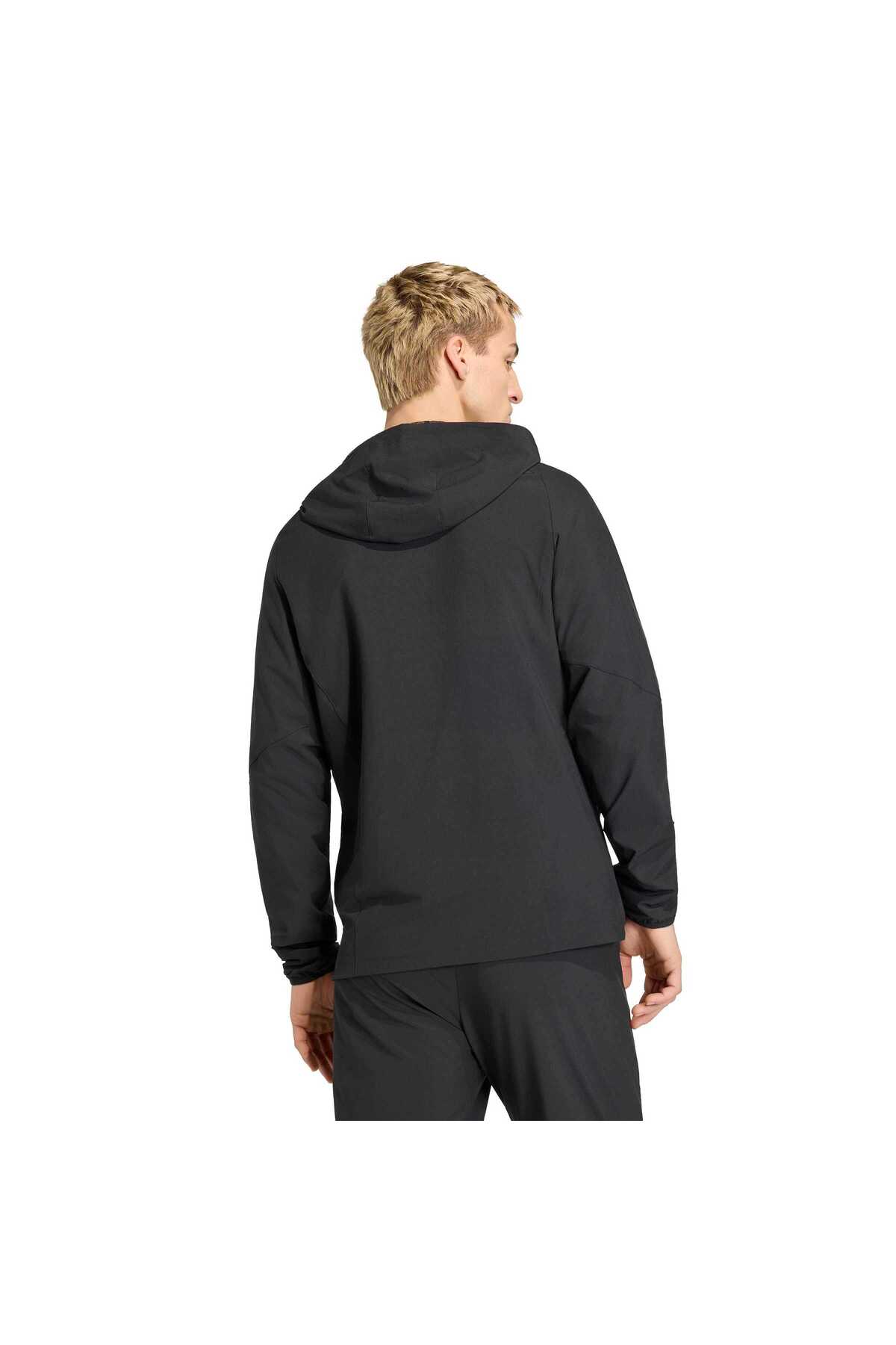 بارانی و بادگیر ورزشی مردانه راسته | آدیداس adidas CT967 - تصویر 2