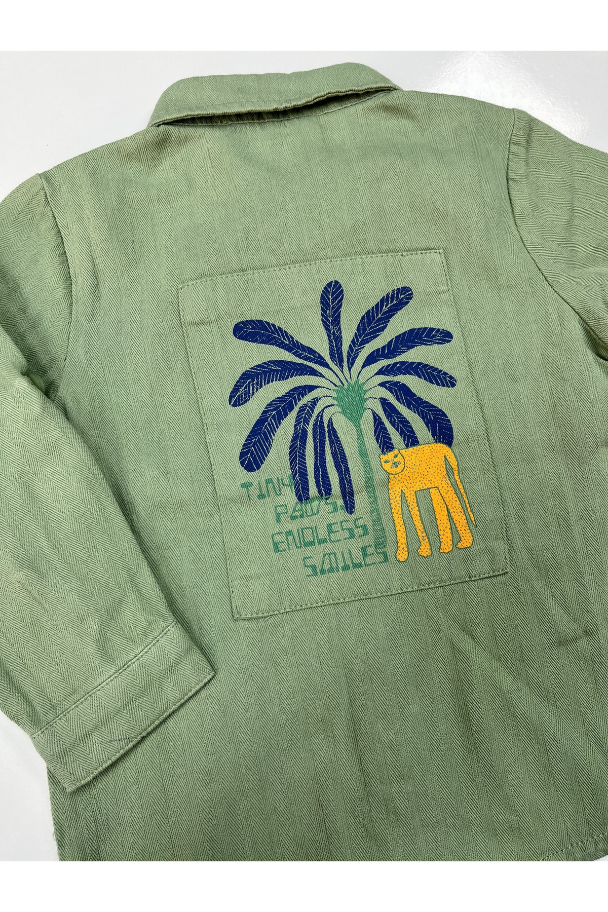 Nk Kids NK Erkek Bebek Keten Gömlek fotoğrafı 5 (önizleme)