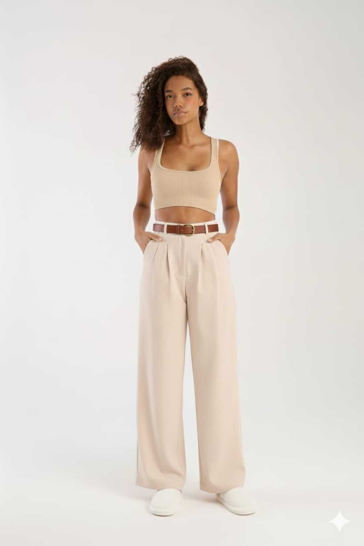 LAVA FASHION  Bu yüksek belli pantolonlar başarılı kadınlar için tasarlanmıştır. - Görsel 2