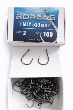 YEM DÜNYASI Boreas 530 BLN No:2 Olta İğnesi (100 Adet),