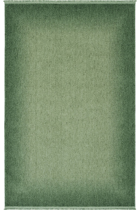 Cool Halı Zerina Yeşil Yumuşak Pamuk Taban Düz Renk Dört Mevsim Modern Giyinm...