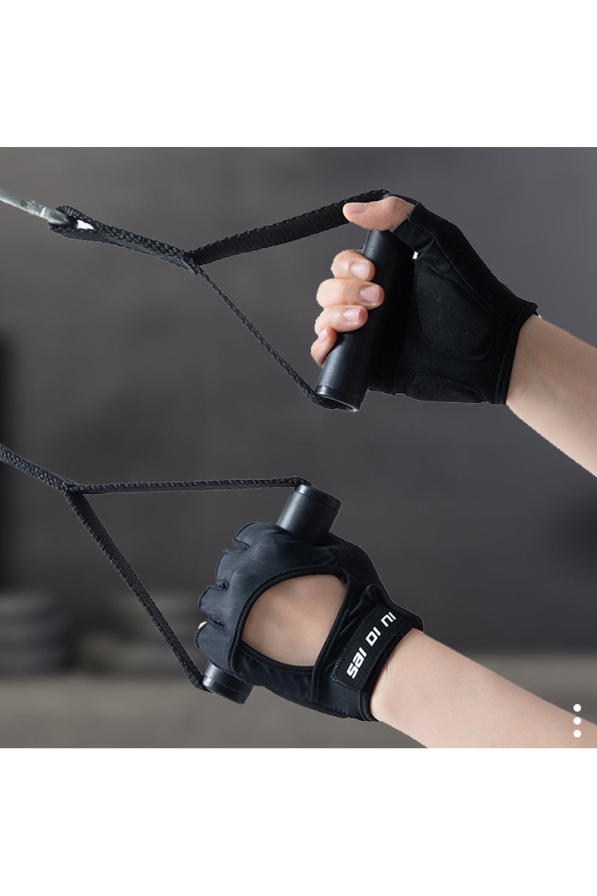 قفازات رياضية نصف إصبع للجيم ورفع الأثقال من ليون...