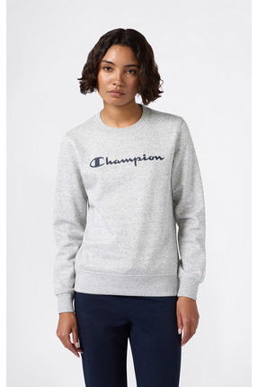 Champion Crewneck Sweatshirt Kadın Gri  Sweatshirt - 118426-EM021