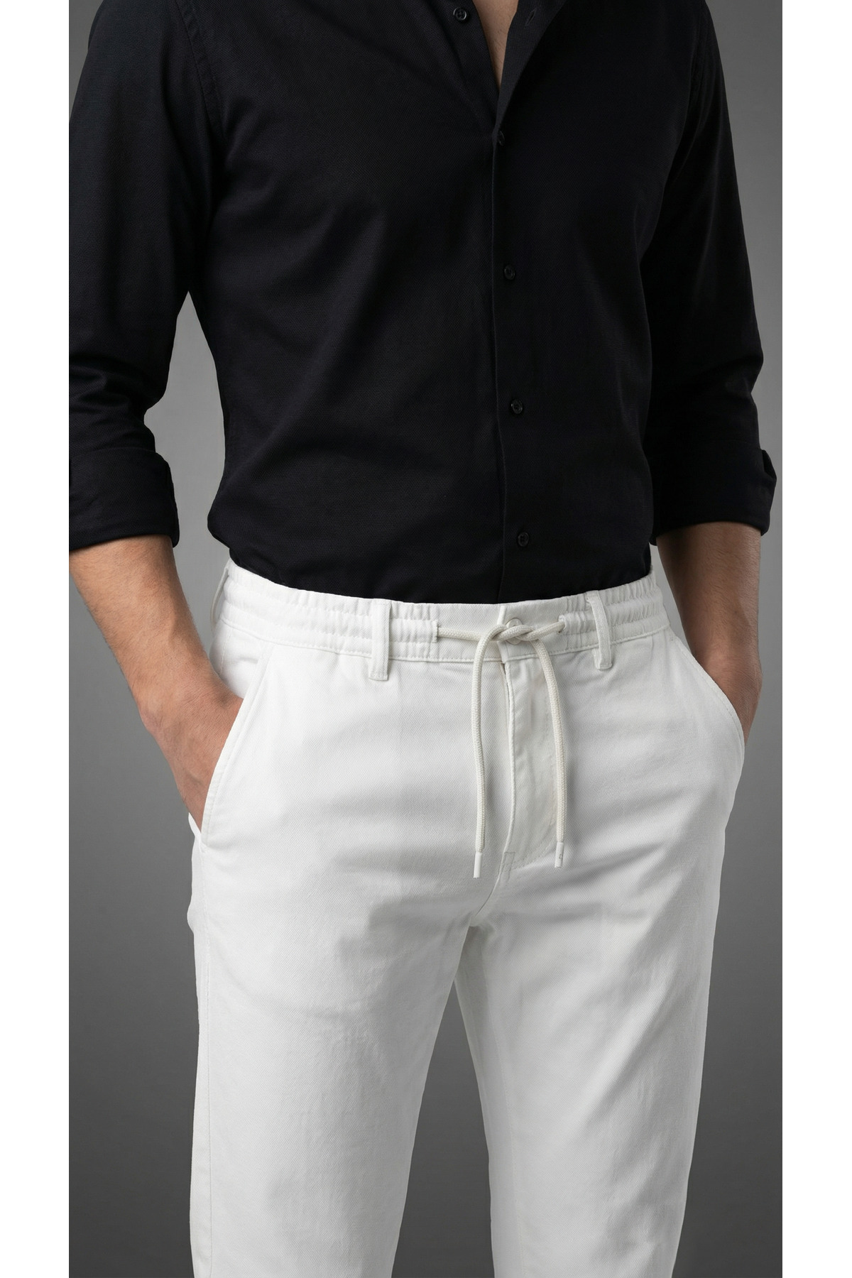 Slim Fit Jogger Pantolon — بژ TYC61Y54ON170791838827771 — تصویر 6 از 8