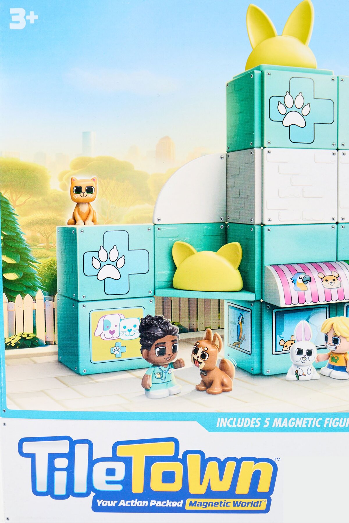 ست ساخت‌وساز کاشی کلینیک و نجات حیوانات خانگی