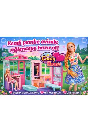 oydaş oyuncak Cindy House Bebek Evi Oyun Seti, Kız Çocuk Oyuncağı