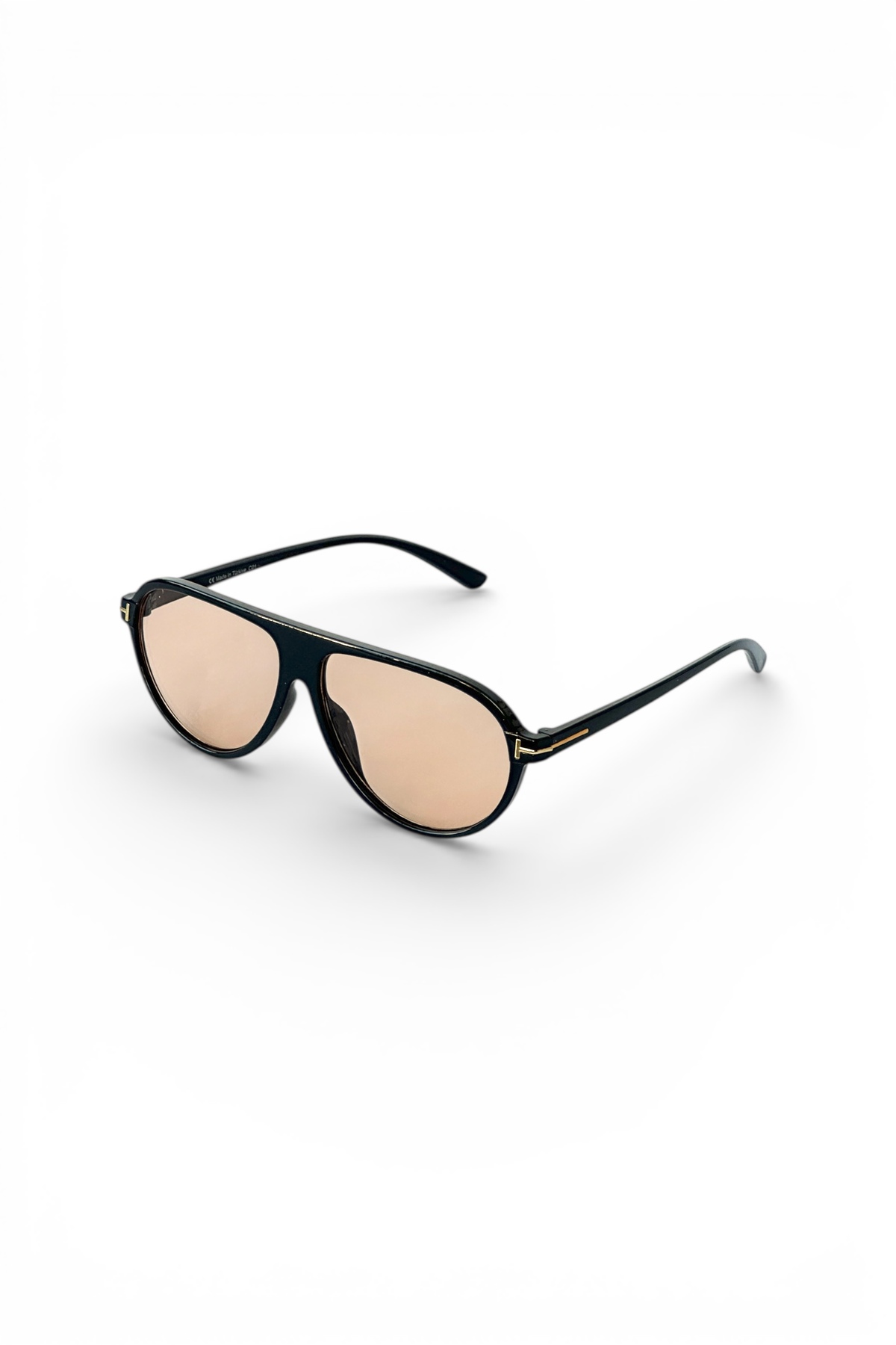 REN EYEWEAR Sepia Air Unisex Siyah Çerçeve Nude camlı Pilot Güneş Gözlüğü | UV400 Koruma görsel 6