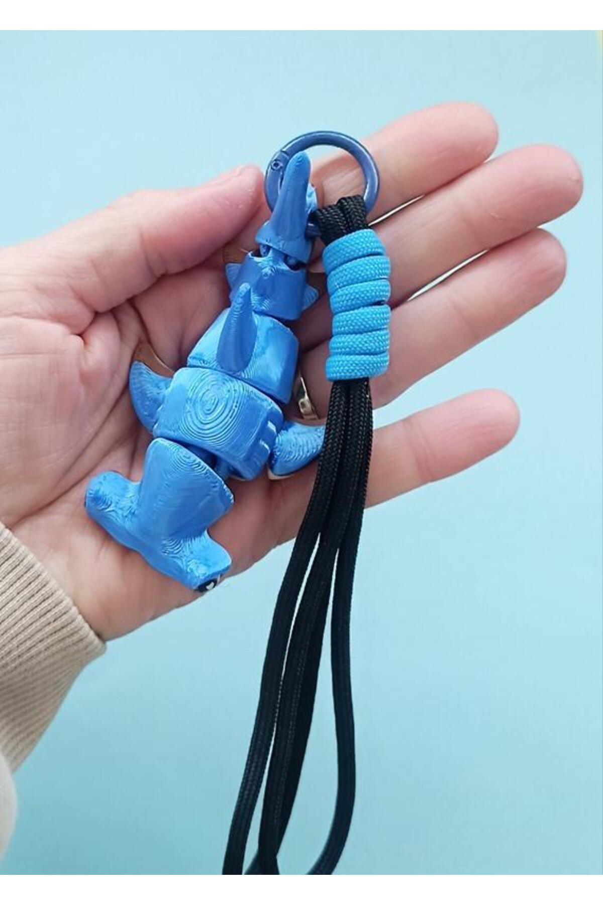 Hd Marketim Anahtarlık Çanta Süsü Büyük Çekiç Başlı Köpek Balığı Oynar Eklem Oyuncak Yılbaşı Doğum Günü Hediye fotoğrafı 2 (önizleme)