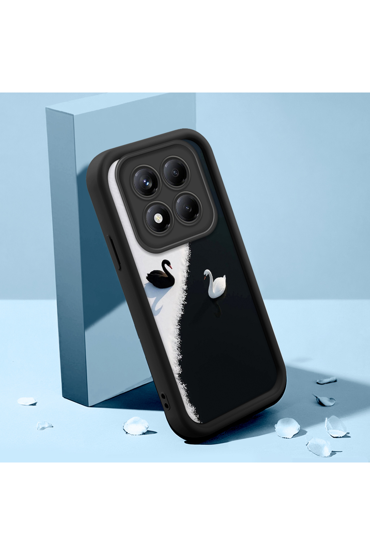 Hontinga Redmi Note 14 Pro Plus+ 5G Uyumlu Yumuşak Silikon Telefon Kılıfı Anti Düşme Hayvan