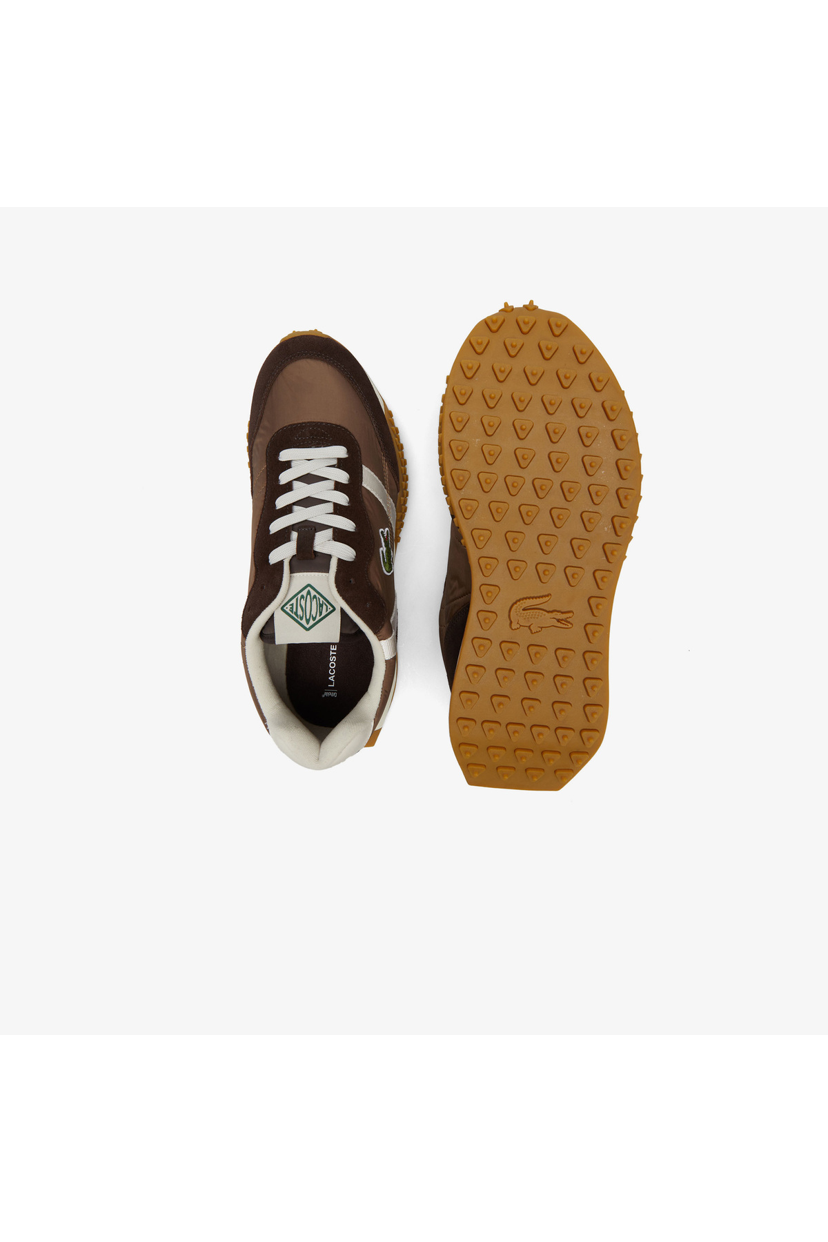 Lacoste Erkek Kahverengi L-Spin Evo Spor Ayakkabı görsel 4