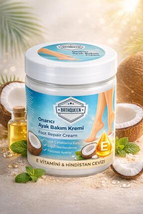 Bathqueen Onarıcı Ayak ve Topuk Çatlak Kremi 200 ML